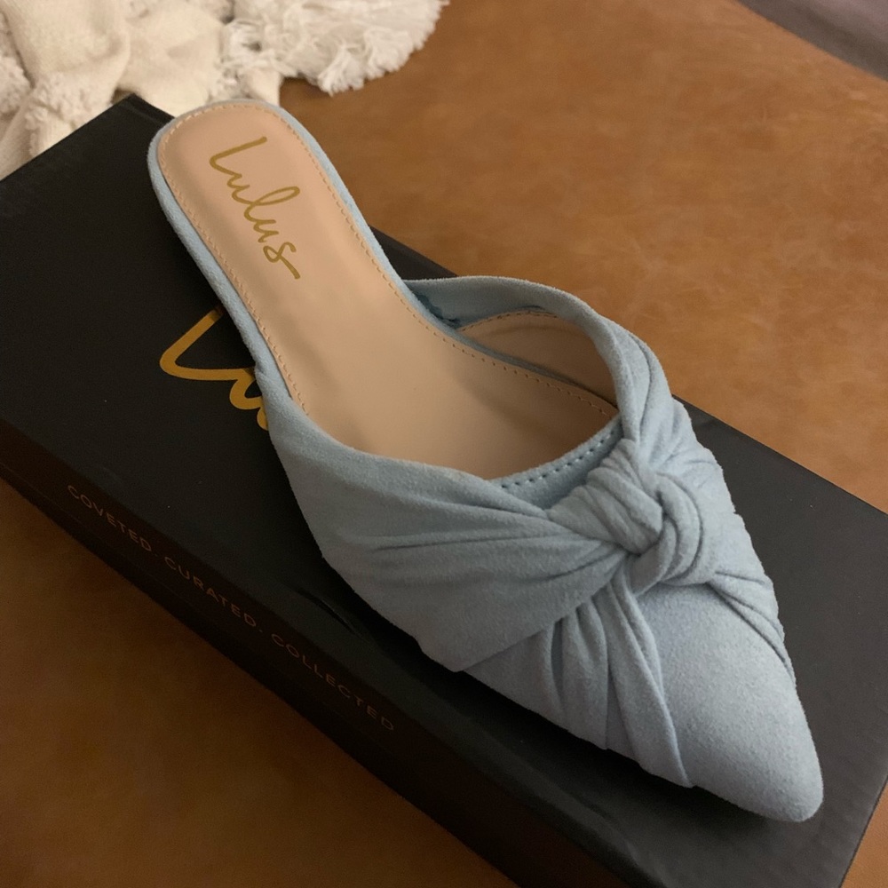 New Lulus blue shoes